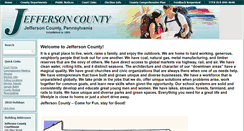 Desktop Screenshot of jeffersoncountypa.com