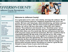 Tablet Screenshot of jeffersoncountypa.com